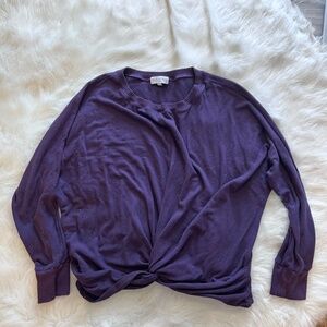 Purple Michael Stars sweater